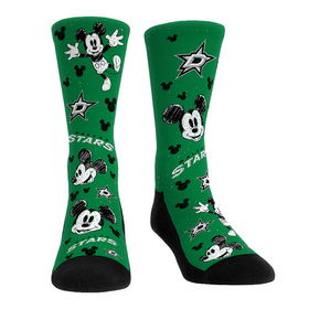 Rock 'Em Socks Dallas Stars - Disney - Mickey Sketch