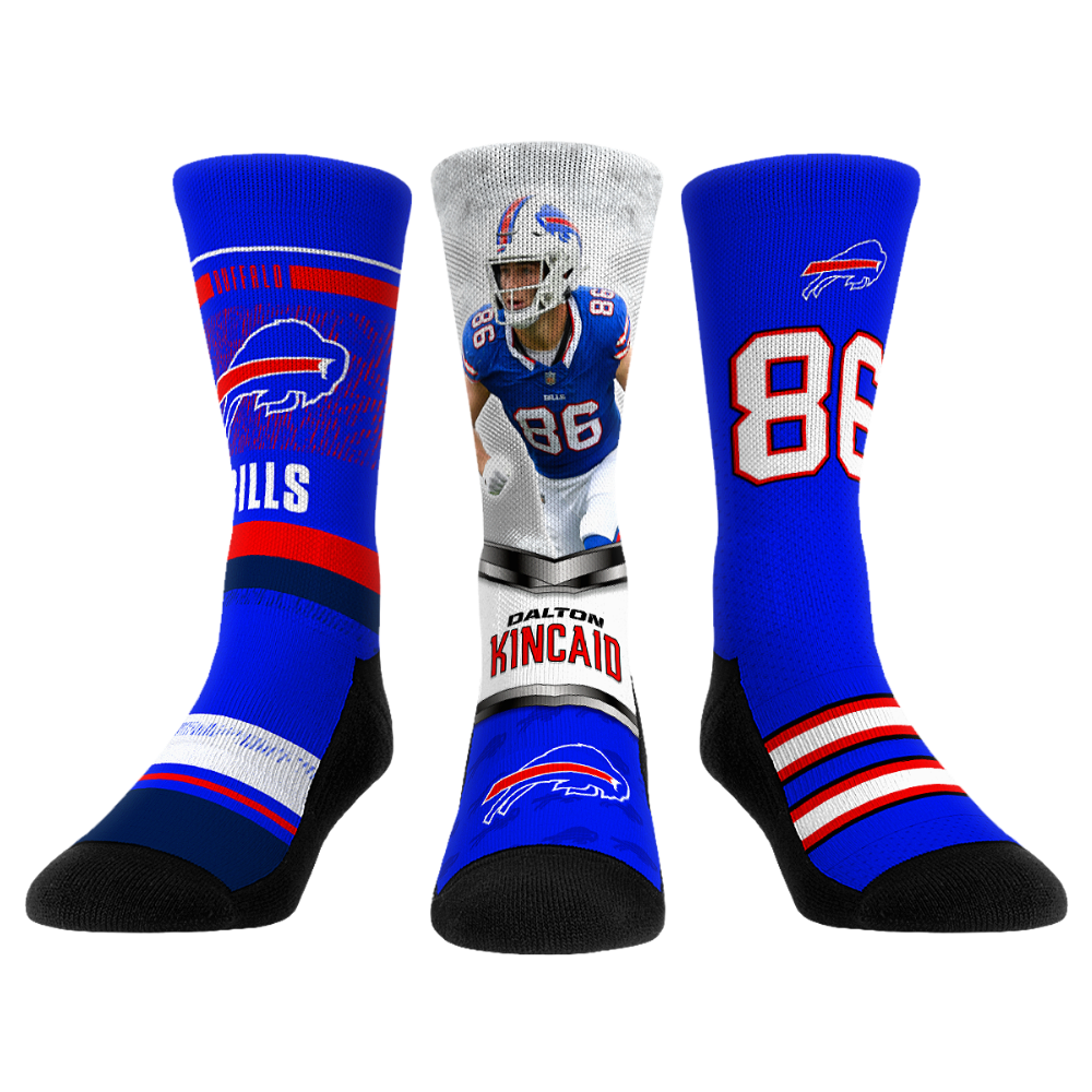 Rock 'Em Socks Rock 'Em Socks Dalton Kincaid - Buffalo Bills  - Pro 3-Pack — main product shot