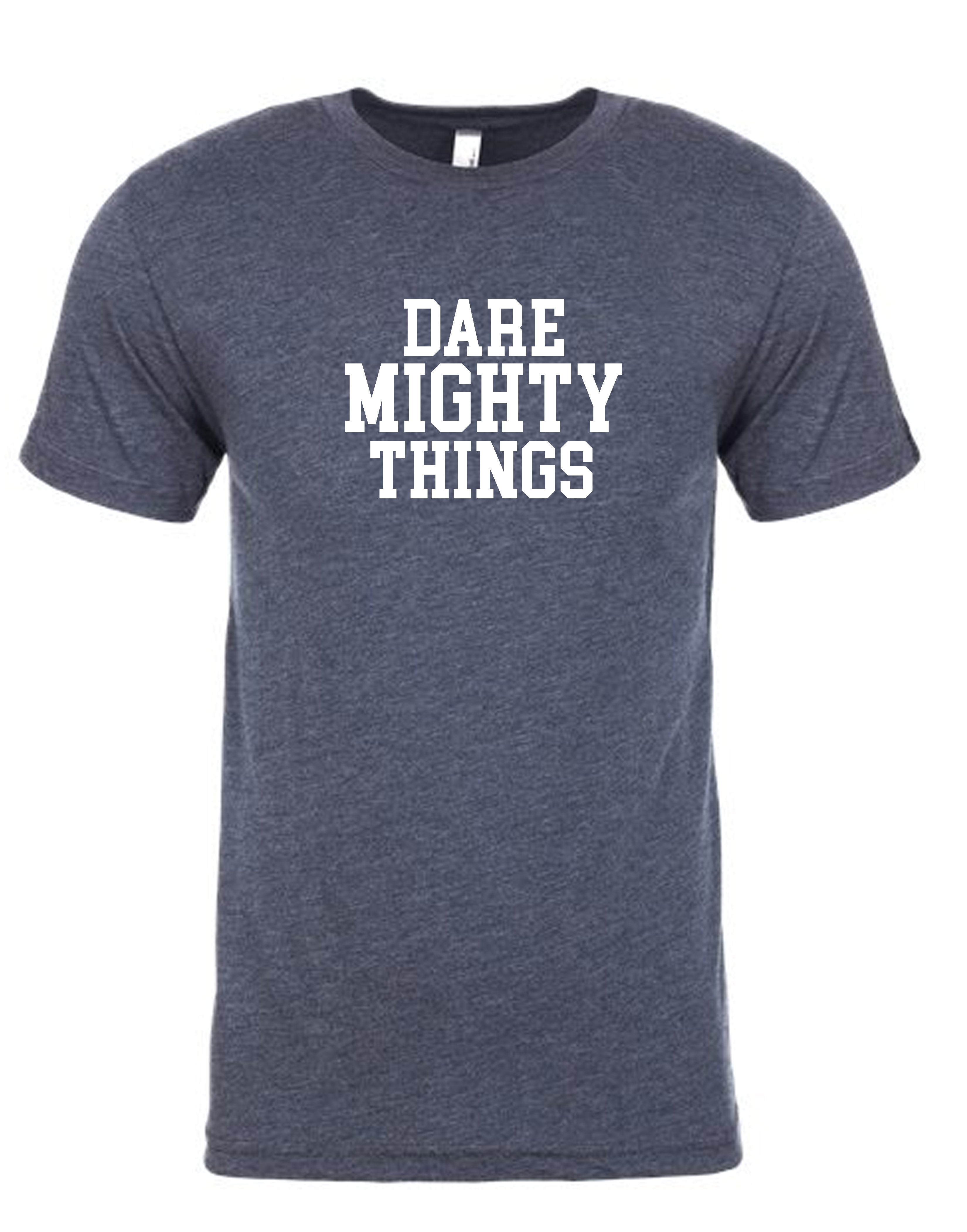 American Duke Apparel Company Dare Mighty Things - Navy — main product shot