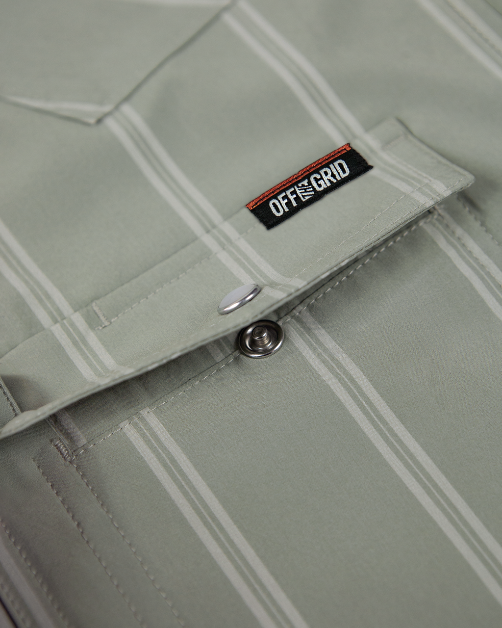 Off The Grid Surplus Daryll SS Shirt - Sage Green — back view