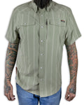 Off The Grid Surplus Daryll SS Shirt - Sage Green — lifestyle context