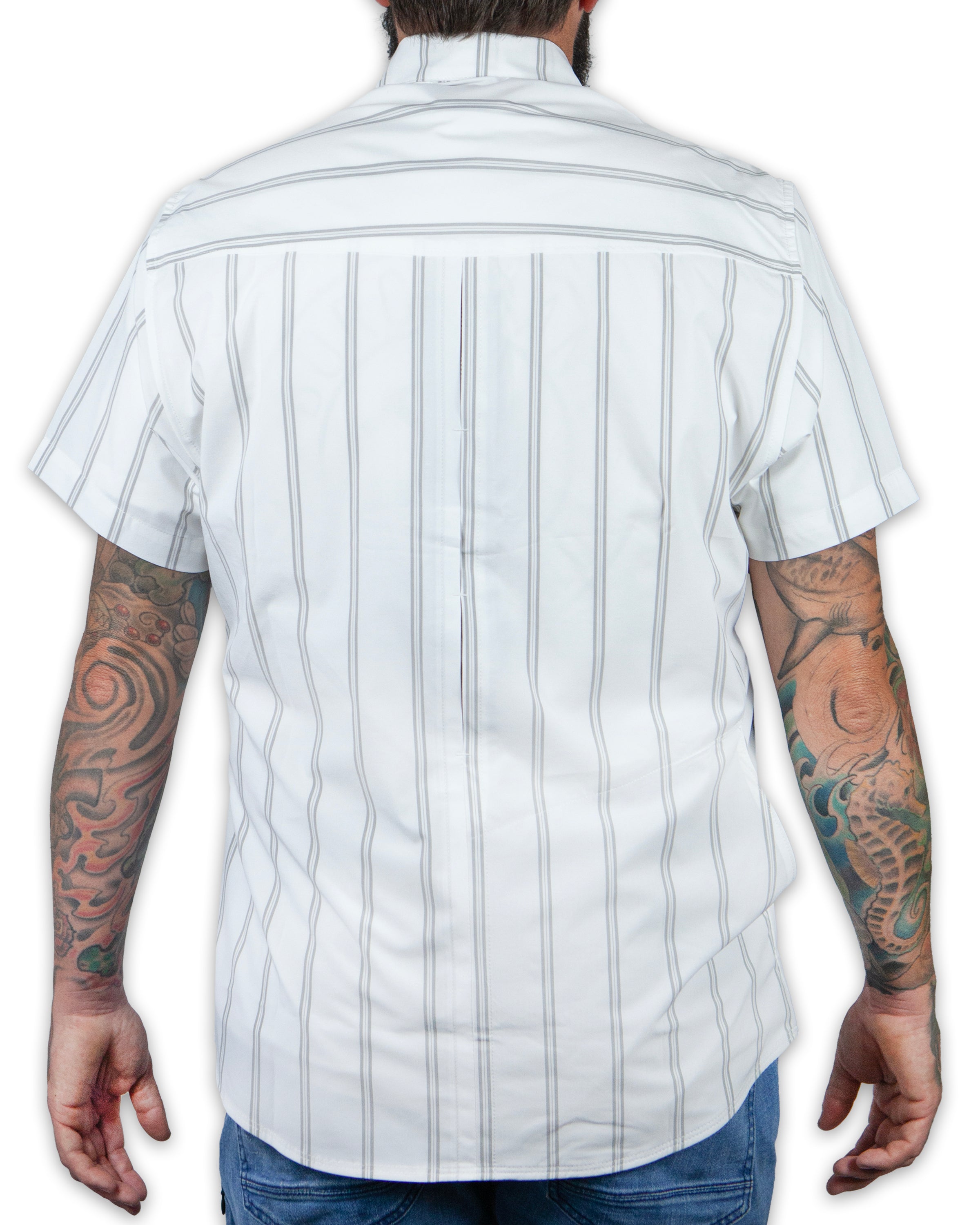 Off The Grid Surplus Daryll SS Shirt - White — alternative angle