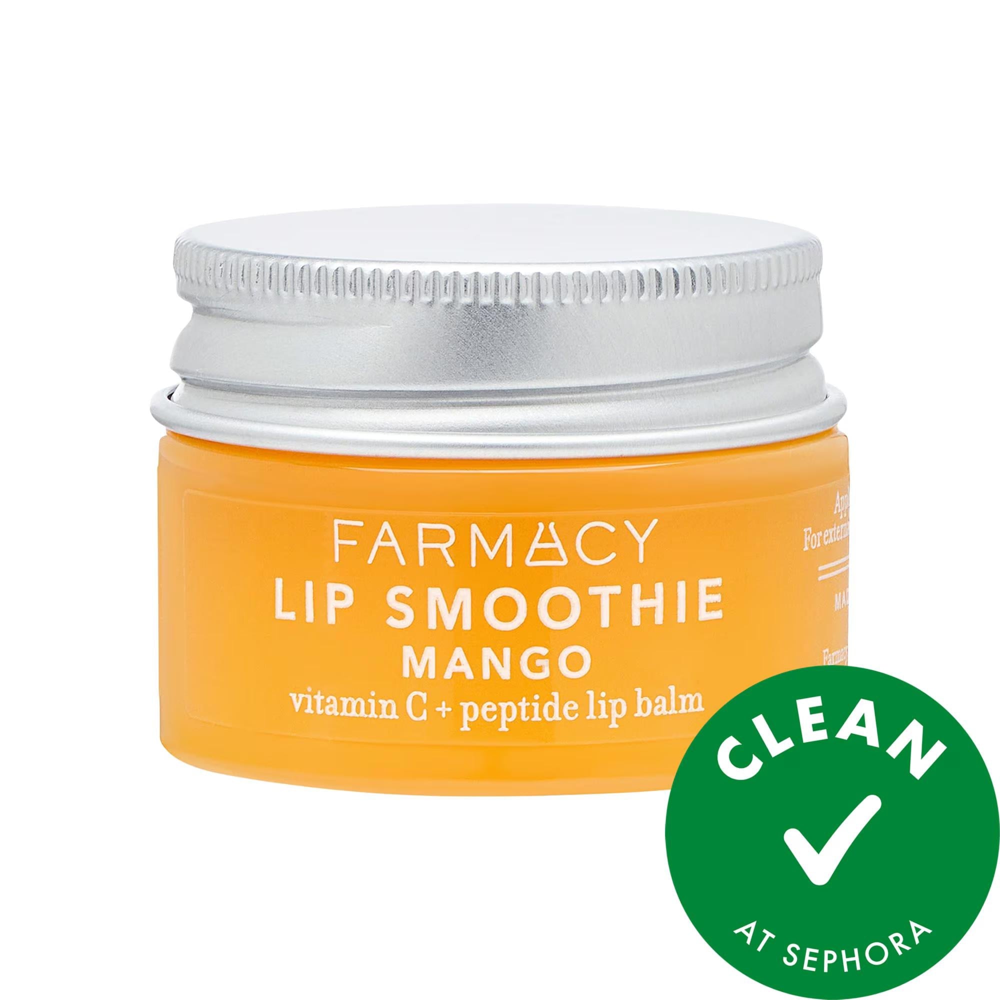 Lip Smoothie Vitamin C + Peptide Lip Balm - Clinically Proven to Plump, Smooth & Moisturize - Vegan & Cruelty-Free