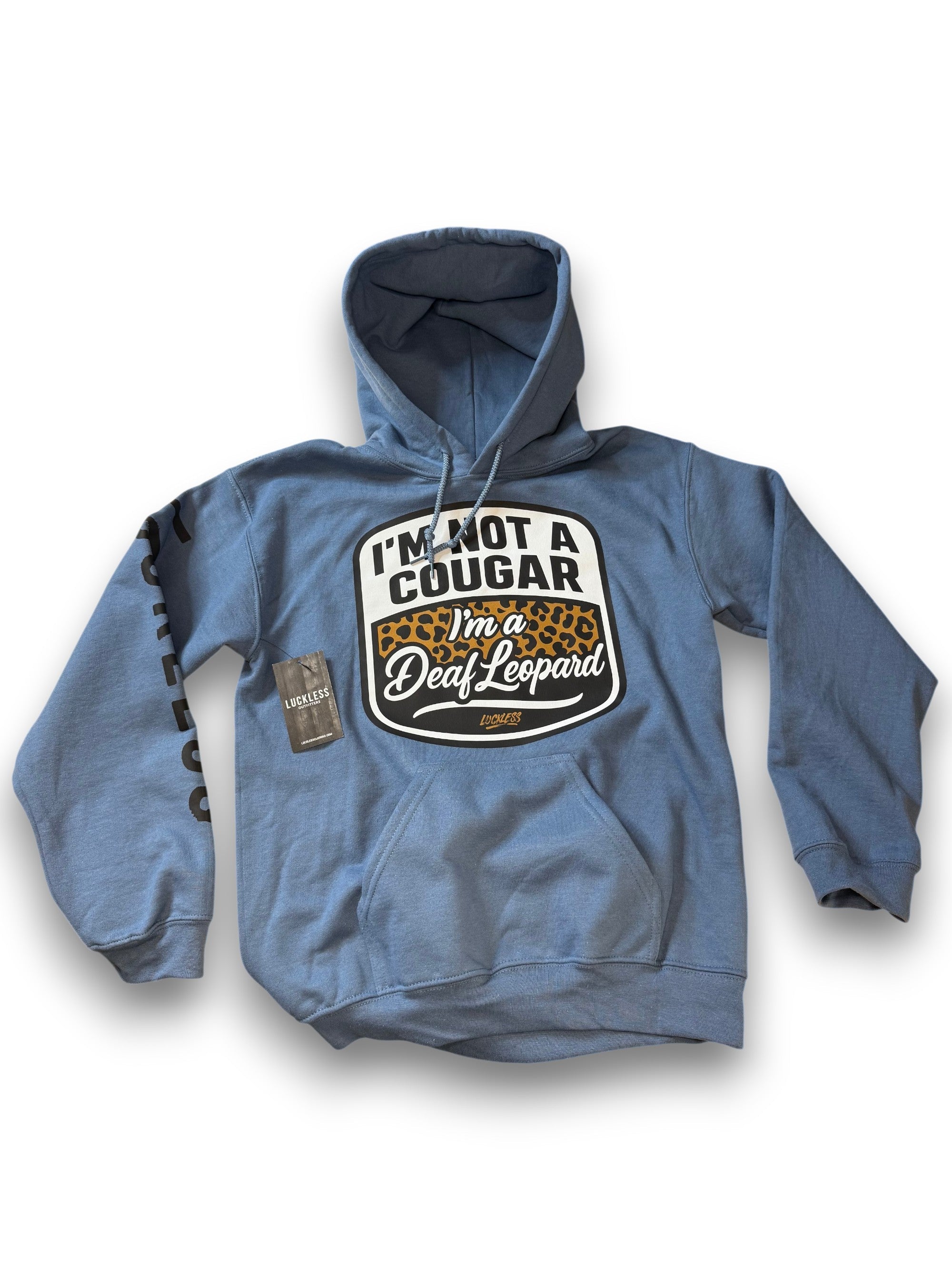 Luckless Outfitters Deaf Leopard Hoodie — main product shot