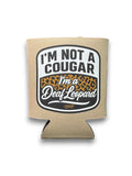 Luckless Outfitters Deaf Leopard Koozie — main product shot