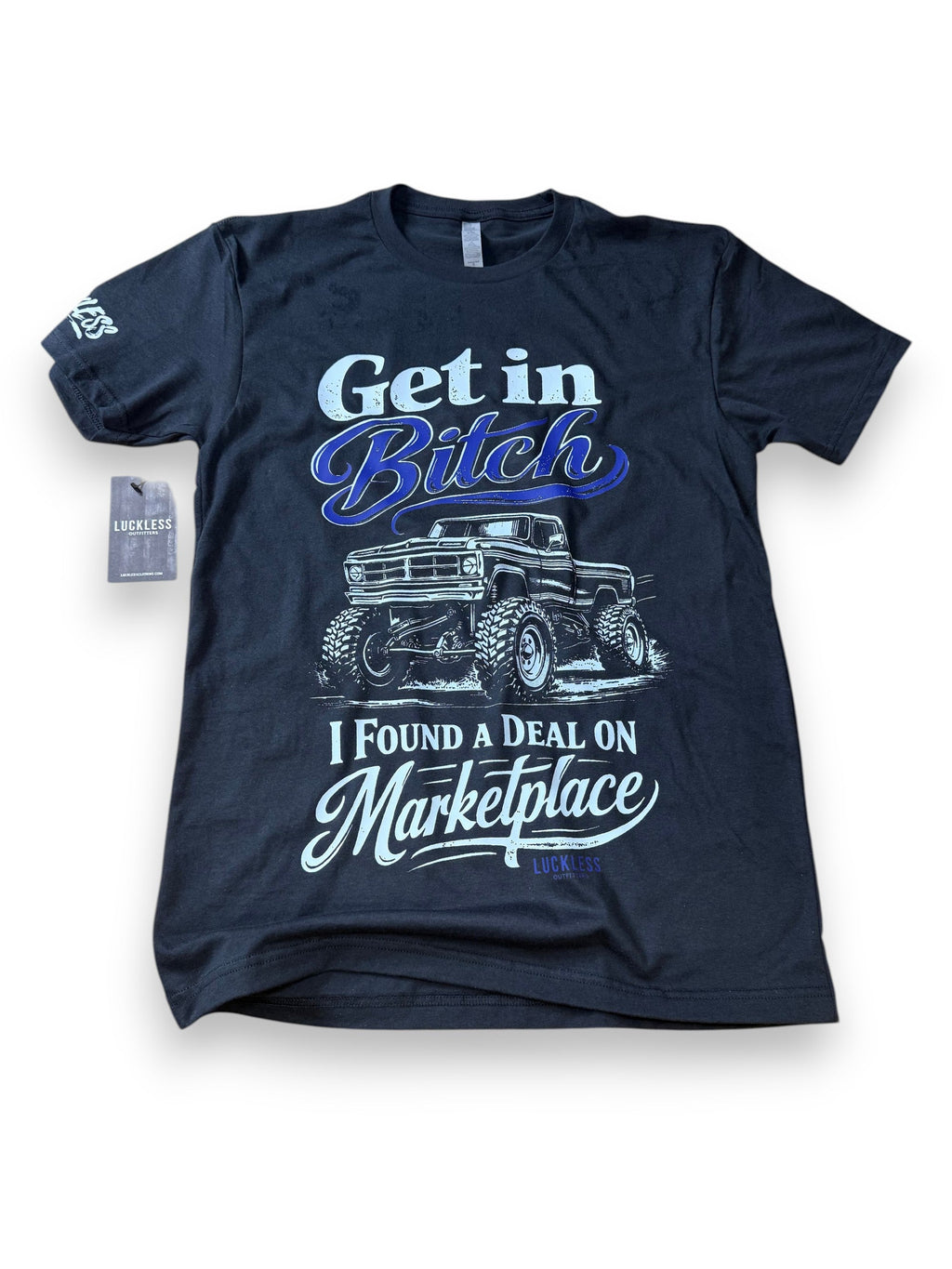 Luckless Outfitters Deal on Marketplace Tee — main product shot