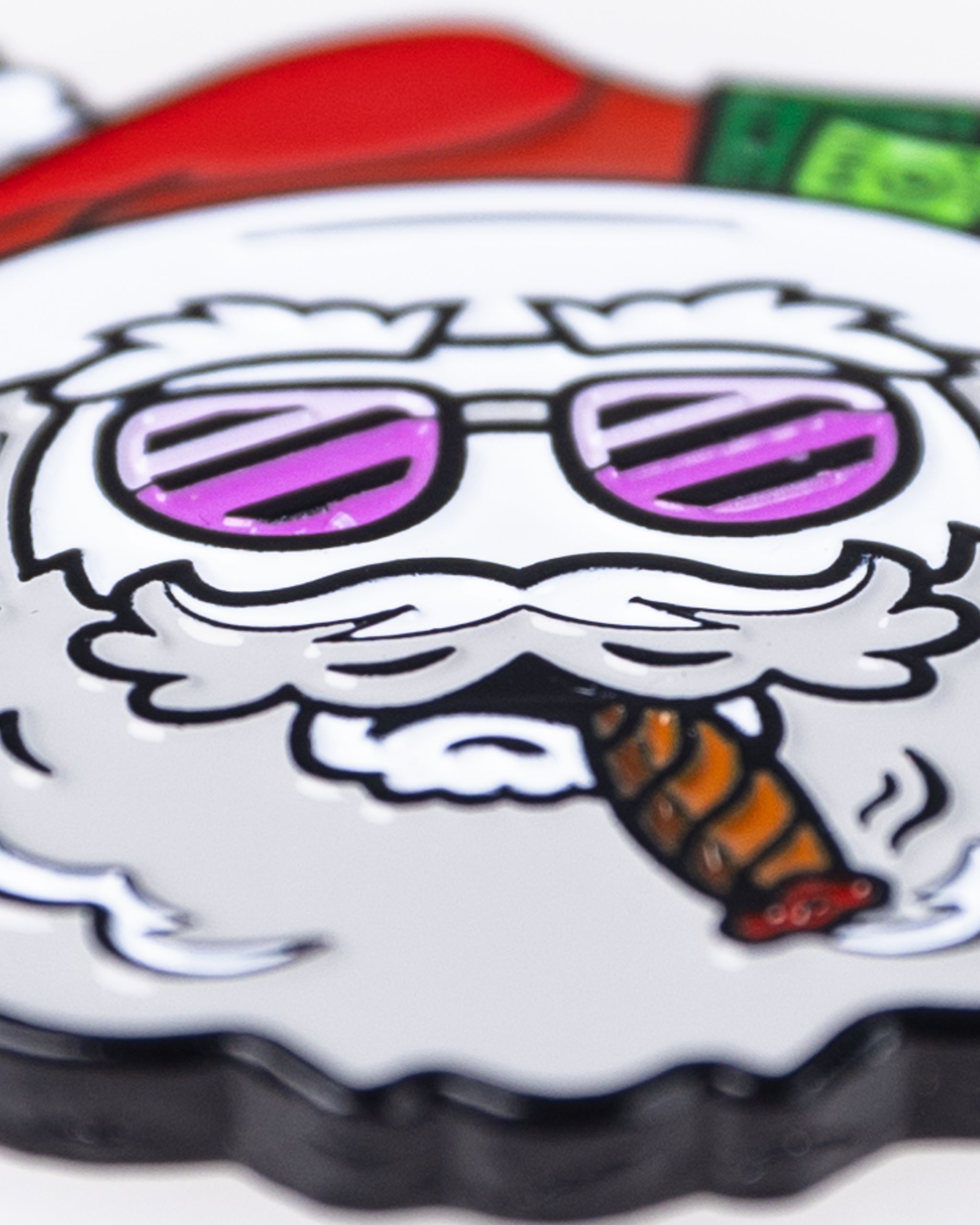 Santa the Degenerate Ball Marker – Pins and Aces, view 9