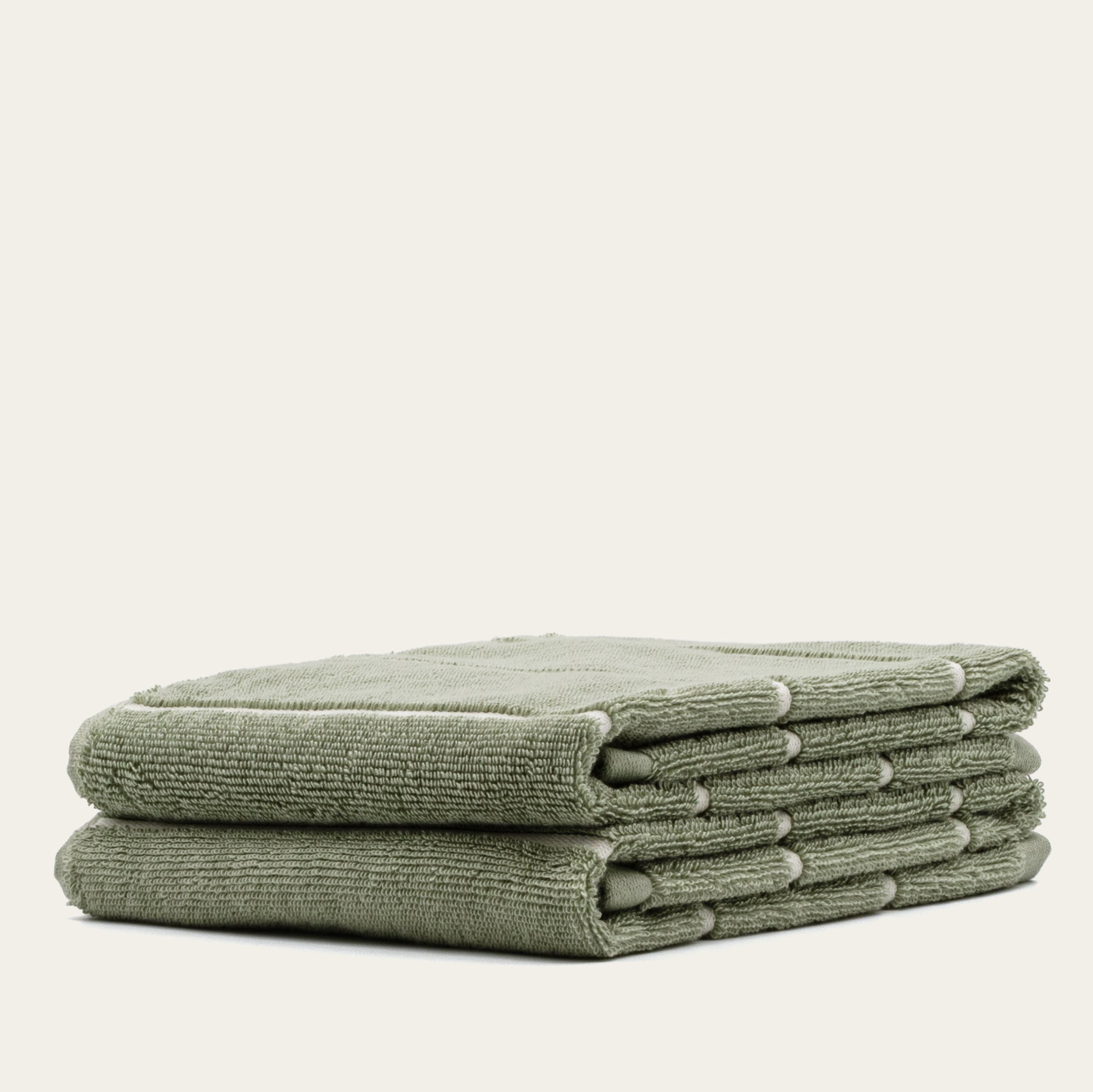 Italic Deia Towels — side view