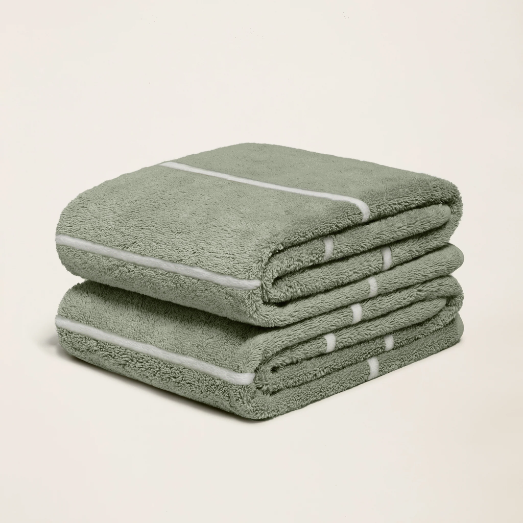 Italic Deia Towels — comparison shot