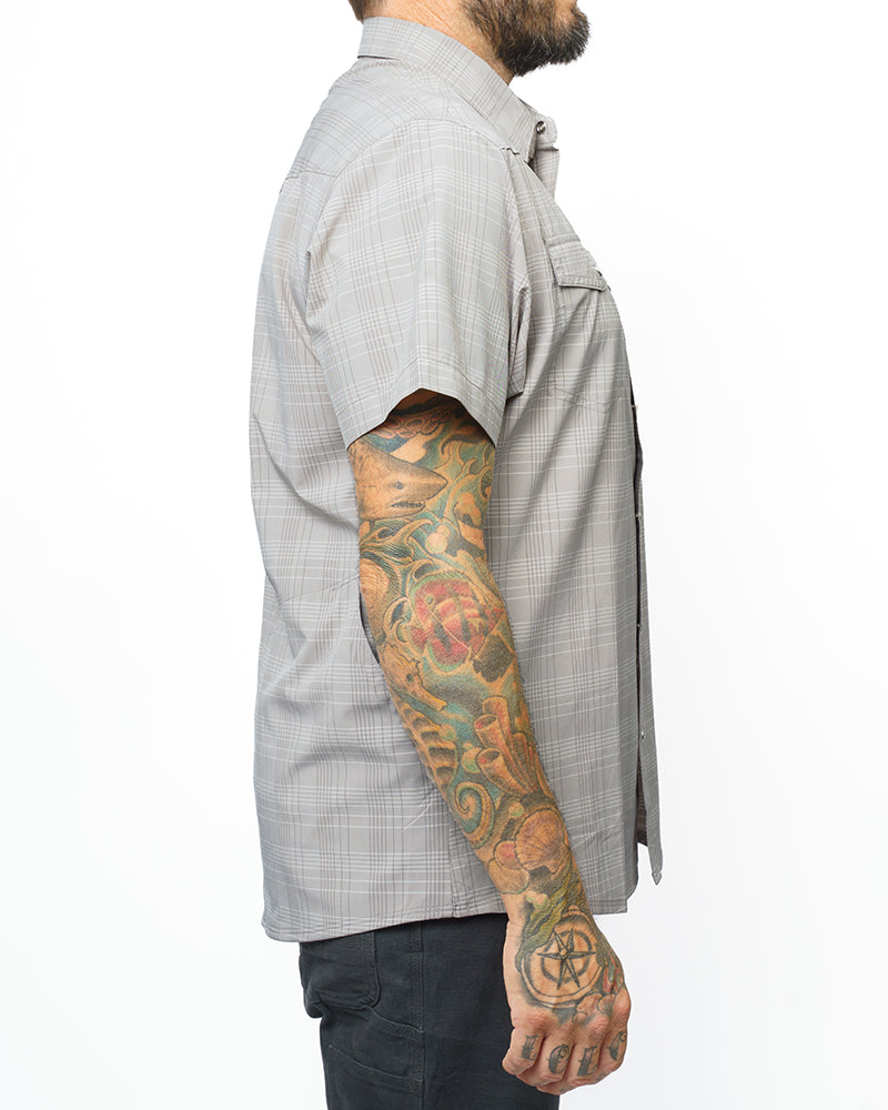 Off The Grid Surplus Deke SS Shirt - Storm Grey — alternative angle