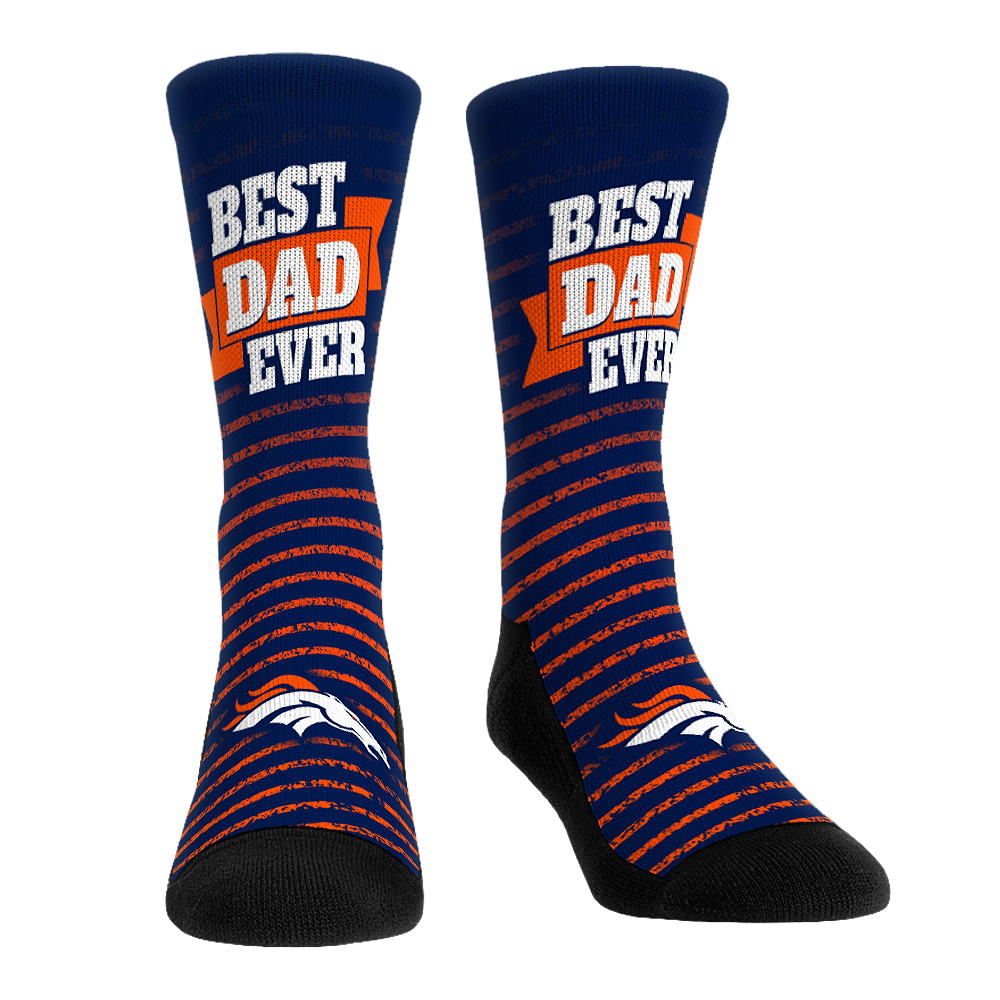 Rock 'Em Socks Rock 'Em Socks Denver Broncos - Best Dad Ever — main product shot