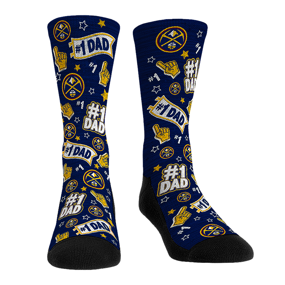 Rock 'Em Socks Rock 'Em Socks Denver Nuggets - #1 Dad — main product shot