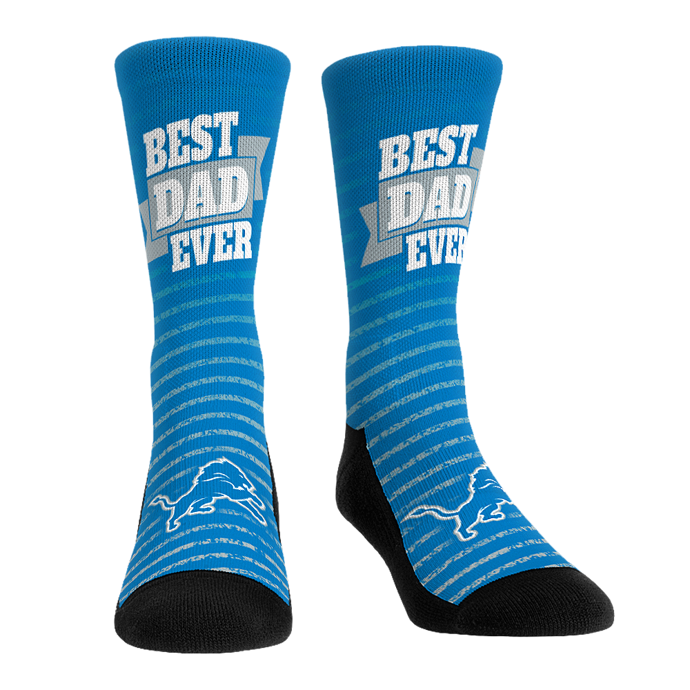 Rock 'Em Socks Rock 'Em Socks Detroit Lions - Best Dad Ever — main product shot
