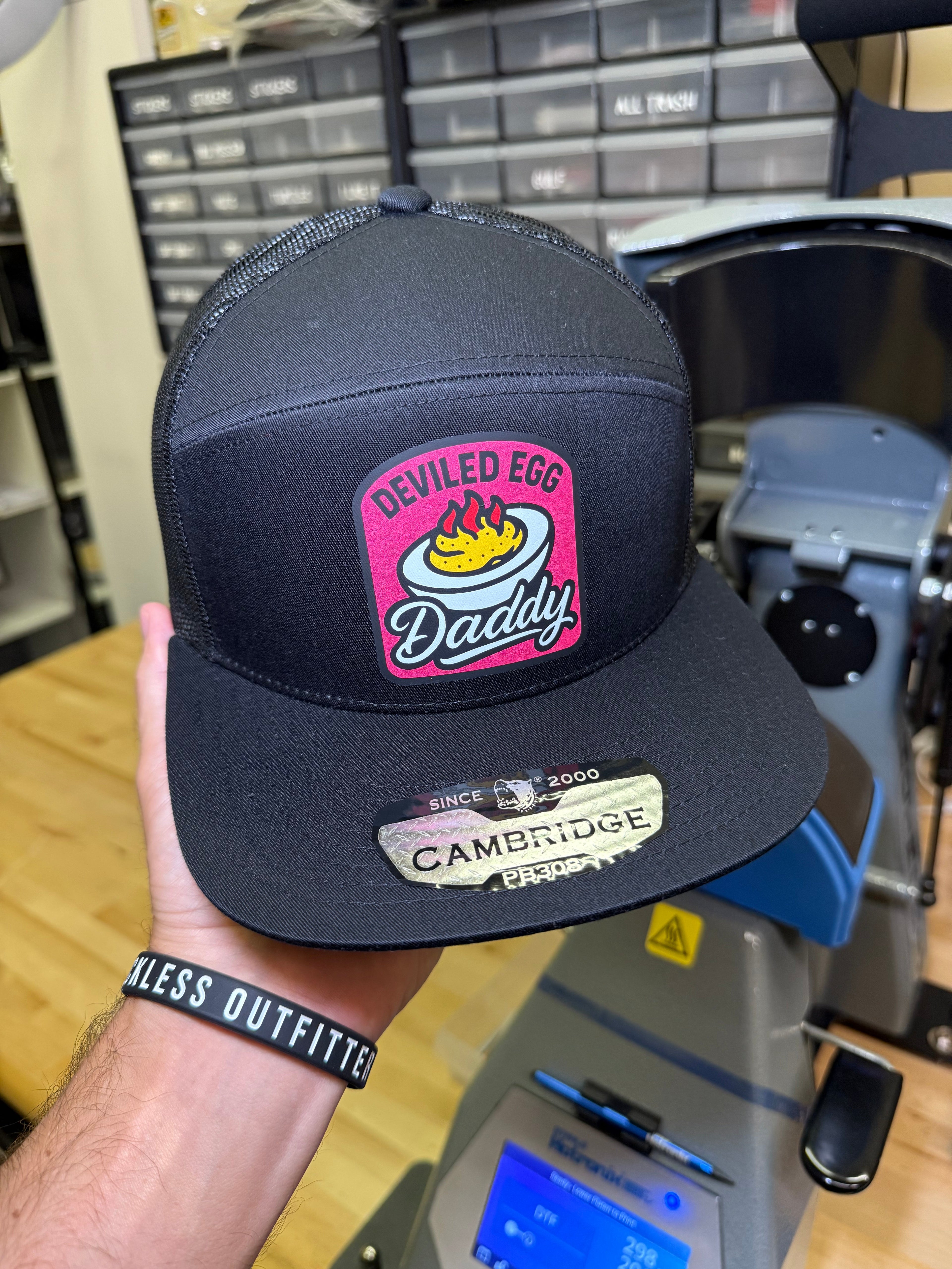 Luckless Outfitters Deviled Egg Daddy Hat — alternative angle