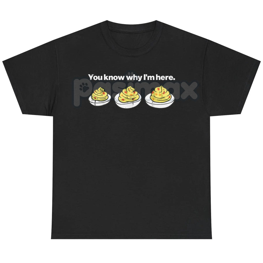 Pasimax Deviled Eggs MVP Thanksgiving T-Shirt - Holiday Feast Appreciation Tee, Unisex Cotton Appetizer Top — main product sh