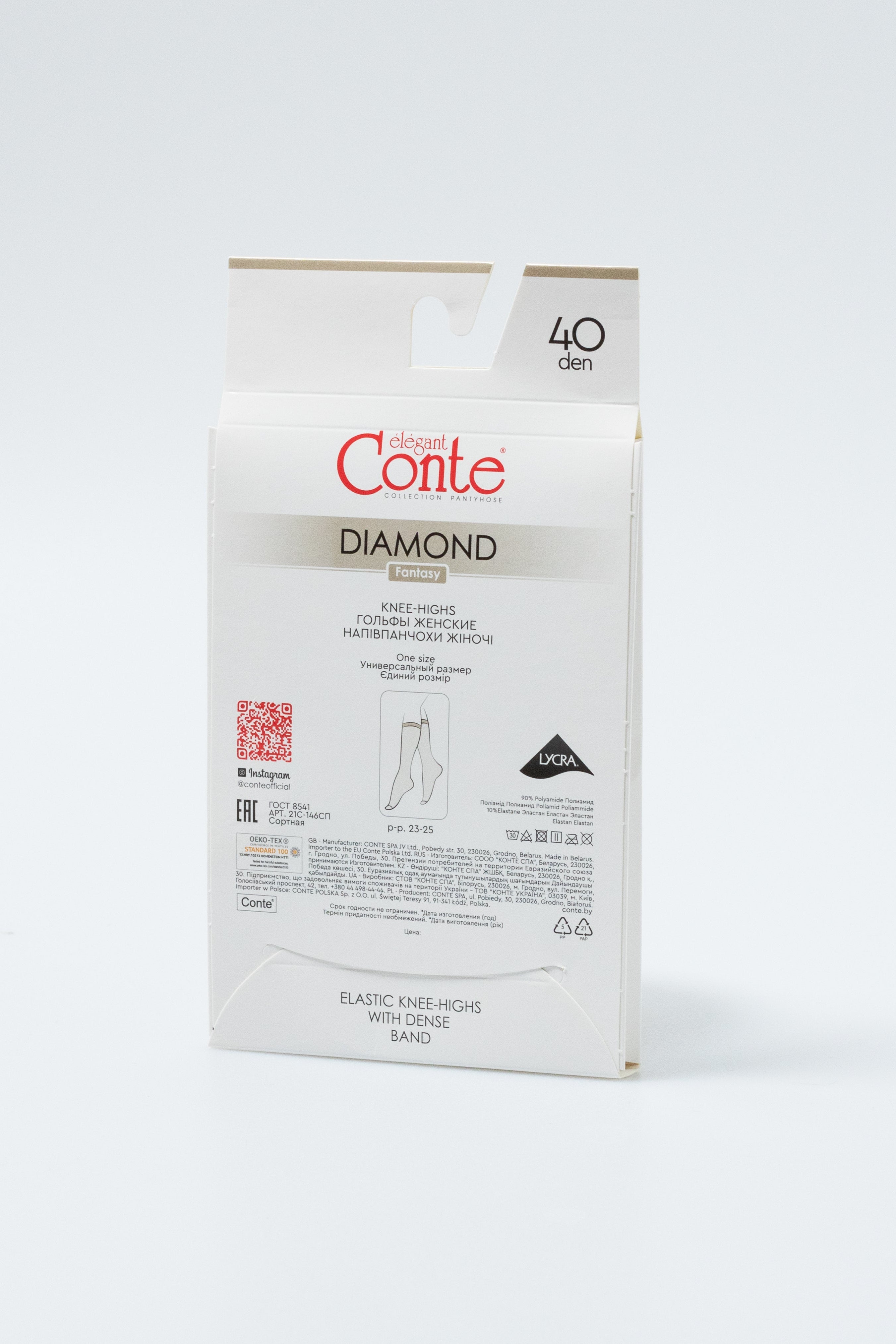 TheRanok.com Fantasy Knee Highs Conte Diamond — color detail