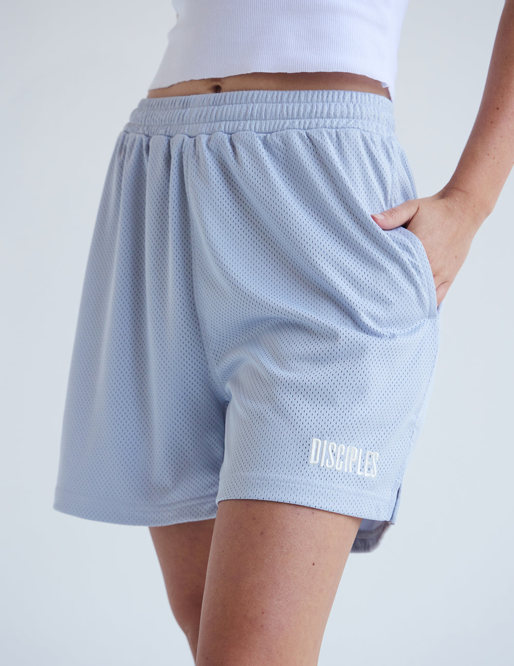 Elevated Faith Disciples Unisex Mesh Short — main product shot