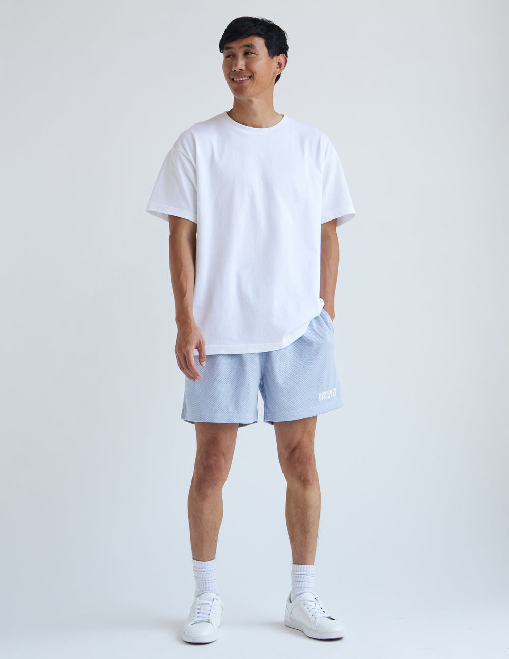 Elevated Faith Disciples Unisex Mesh Short — back view