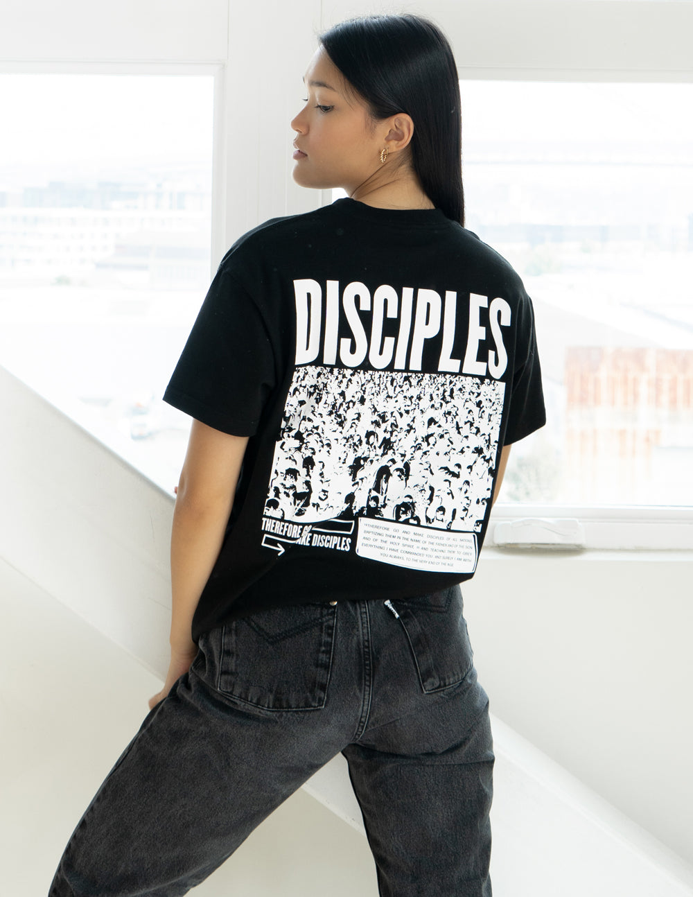 Elevated Faith Disciples Unisex Tee — alternative angle