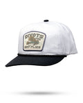 Pins and Aces Pins and Aces Heritage Rope Hat - Divots & Dry Flies - Domino — main product shot