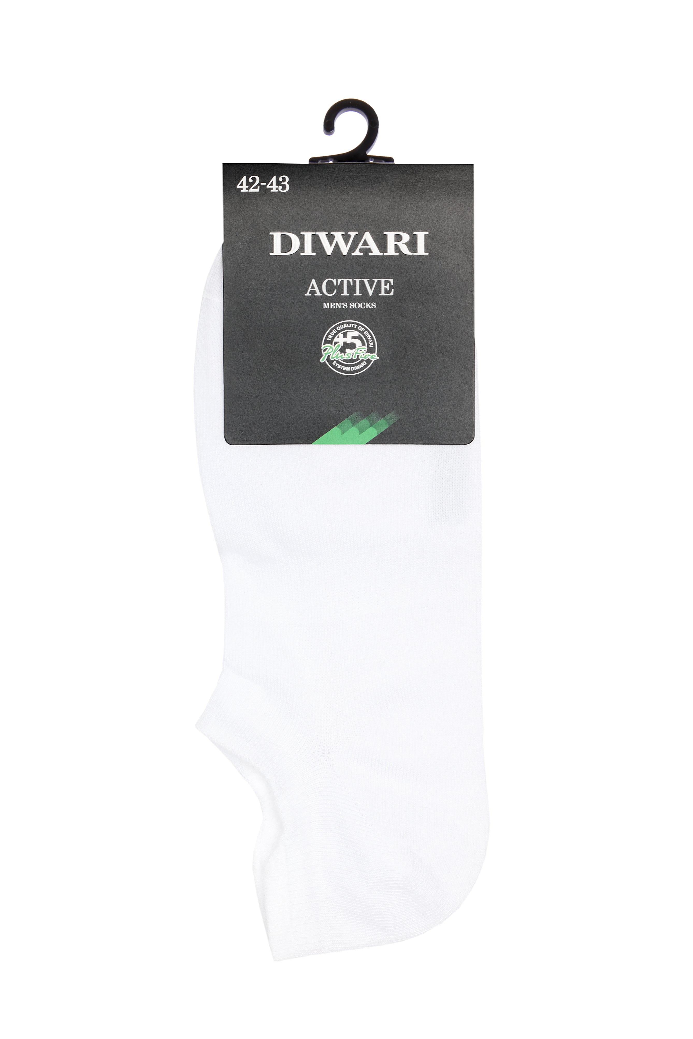 TheRanok.com Conte Cotton Ankle Socks Diwari Active With a "Tongue" - Ultra Short — in-use photo