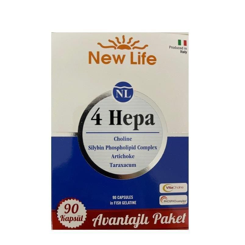 New Life 4 Air Purifier Capsules - HEPA Filtration for Improved Indoor Air Quality, 90 Soft Capsules