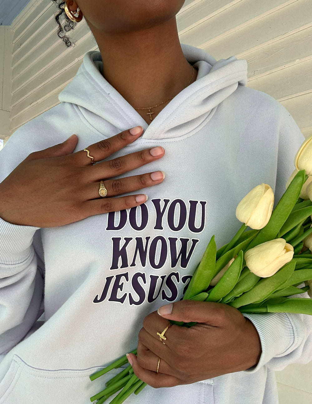 Elevated Faith Do You Know Jesus Unisex Hoodie — comparison shot