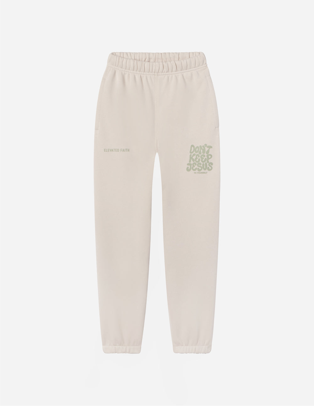 Elevated Faith Don't Keep Jesus to Yourself Unisex Sweatpant — detail shot 9