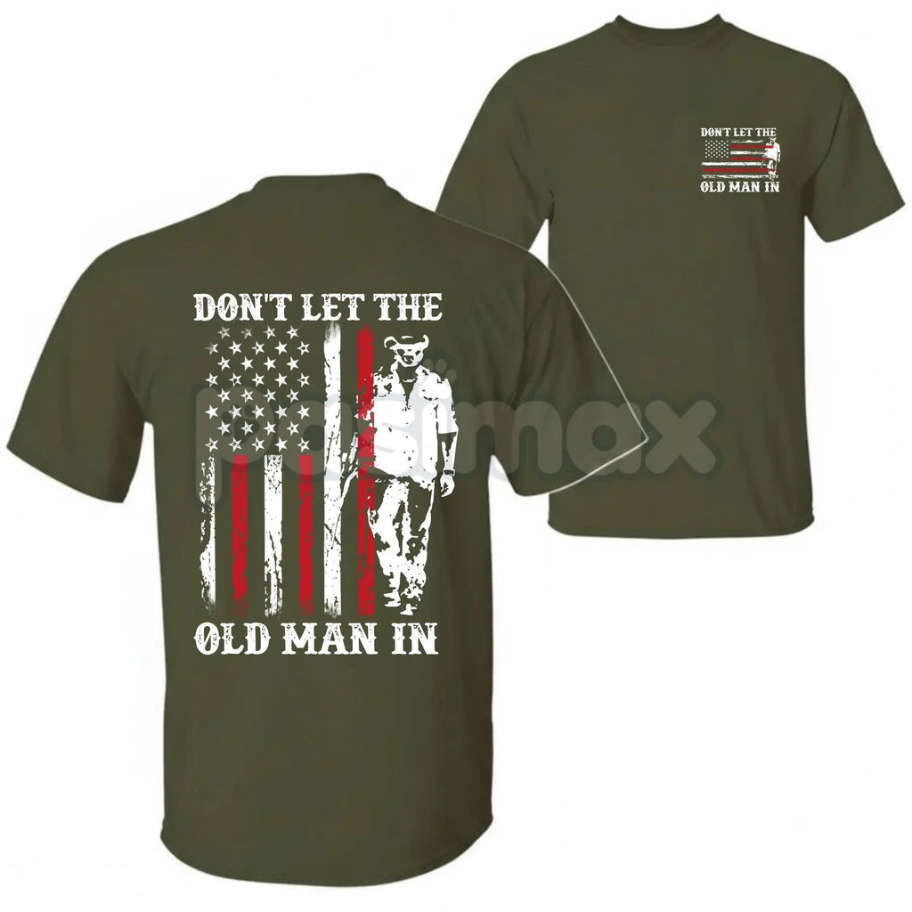 Pasimax "Don't Let the Old Man In" Toby Keith Tribute T-Shirt - Vintage Country Music Graphic Tee, In Loving Memory Toby Keit