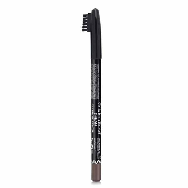 Golden Rose Dream Eyebrow Pencil 302 - Natural Eyebrow Enhancement with Precise Shaping Brush