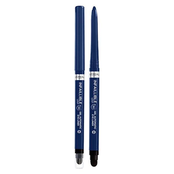 L'Oréal Paris Infaillable Automatic Gel Eyeliner - Long-Lasting, Waterproof, and Smudge-Proof Makeup for Precise Application