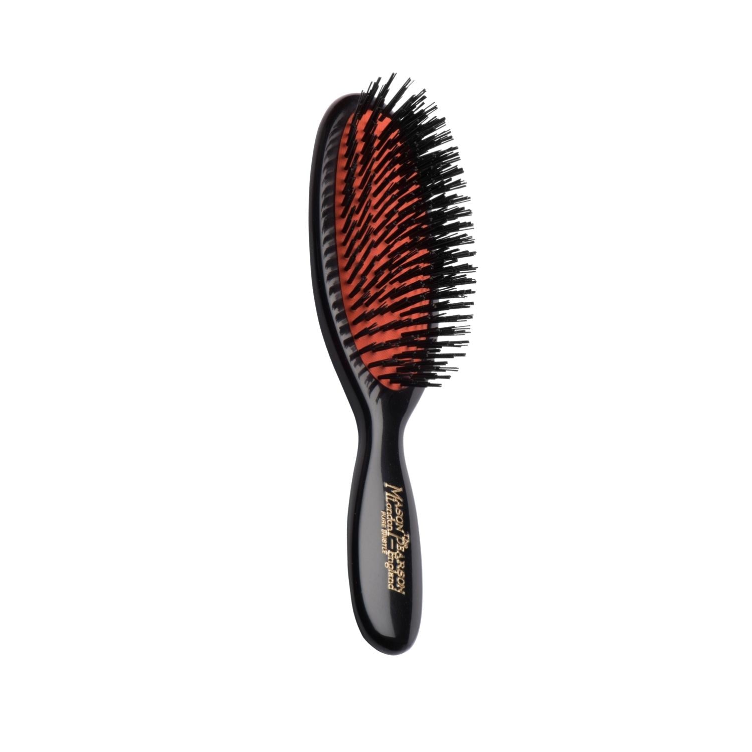 Mason Pearson Pocket Boar Bristle B4 Dark Hair Brush: For Healthy, Shiny Hair On-the-Go