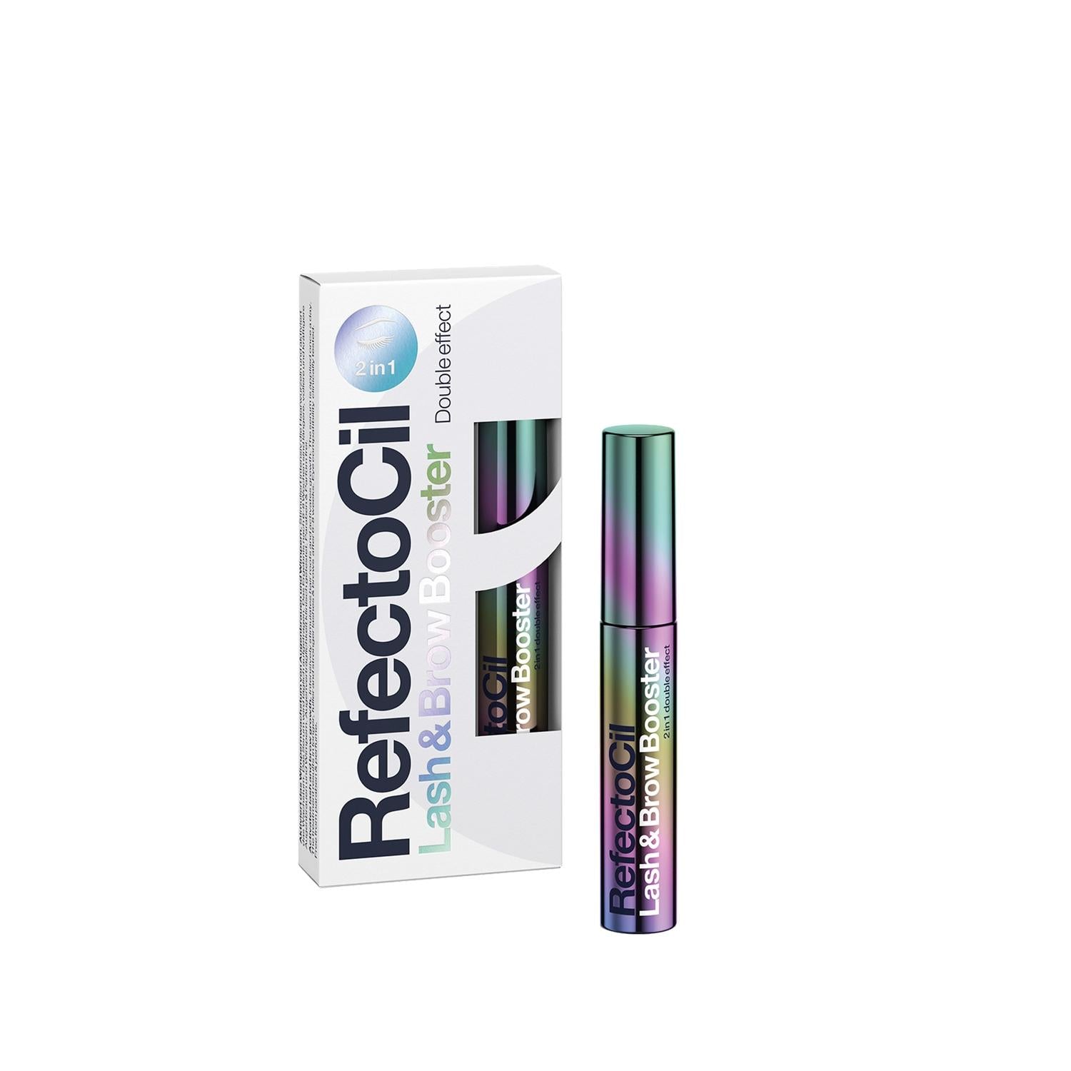 RefectoCil Lash and Brow Booster - 2-in-1 Eyelash Enhancer & Eyebrow Care - 6 ml