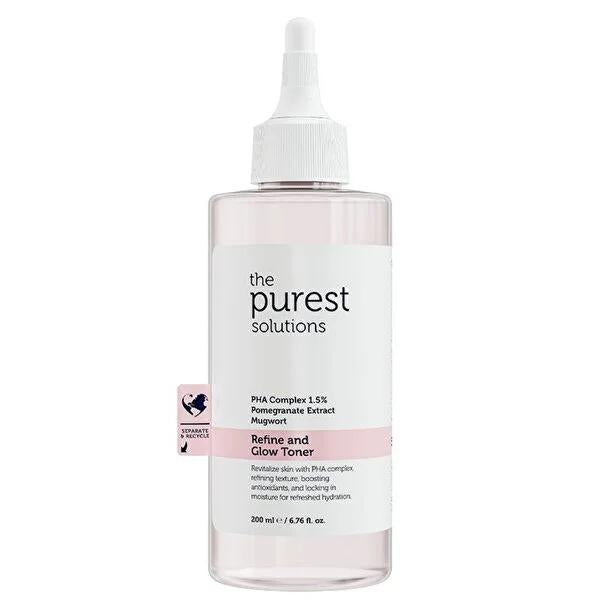 The Purest Solutions PHA Toner for Sensitive Skin - Gentle Exfoliant & Brightening Toner