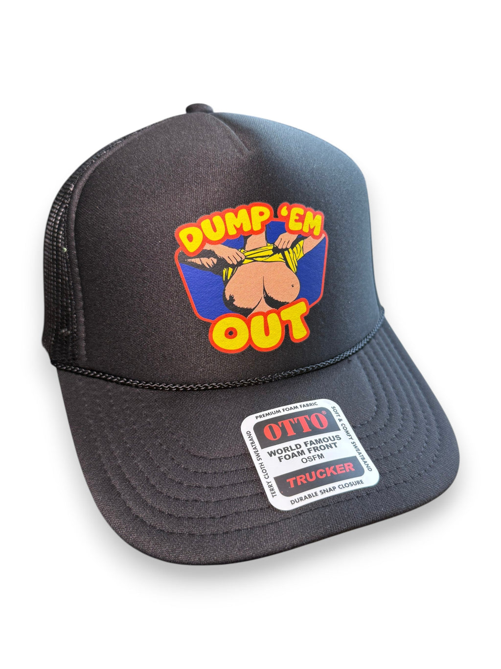 Luckless Outfitters Dump Em Out Trucker Hat — main product shot