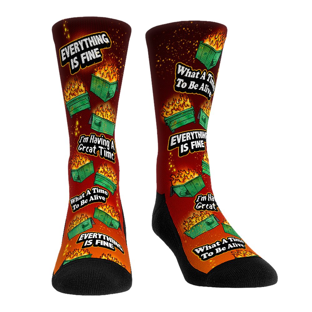 Rock 'Em Socks Rock 'Em Socks Dumpster Fire — main product shot