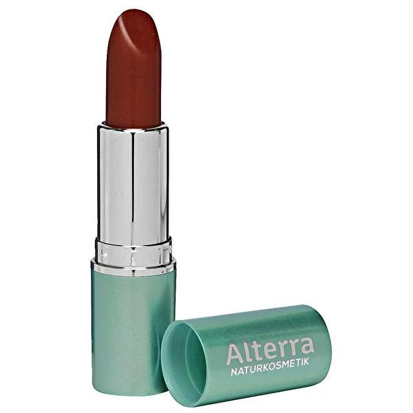 Alterra Organic Lipstick No:08 Klasik Kõrmõzõ - Nourishing Lip Color with Jojoba Oil & Vitamin E