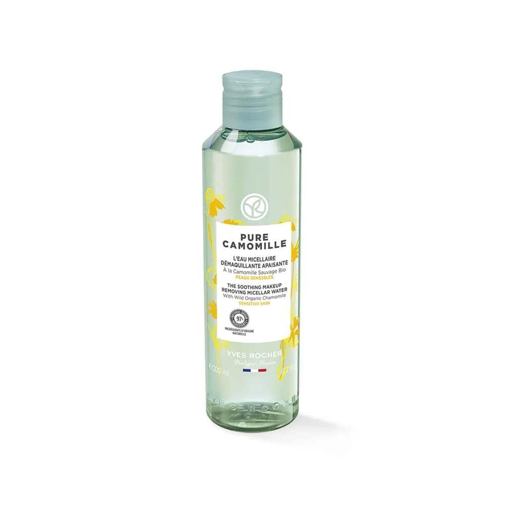 Pure Camomille Micellar Makeup Cleansing Water for Sensitive Skin - Gentle, Soothing, and Effective Makeup Removal