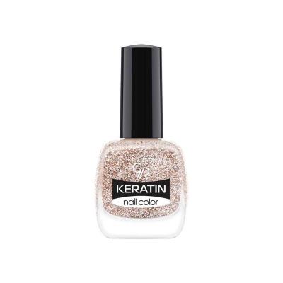 Golden Rose Keratin Nail Polish - 404, Long-Lasting & Cruelty-Free Nail Color