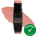 Nudies Cream Blush Stick - Vegan, Multi-Tasking Makeup for Cheeks, Eyes, Lips