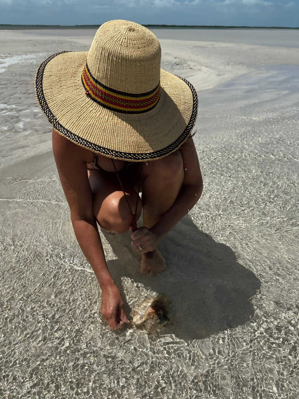CanyonLeaf Woven Sun Hat — main product shot