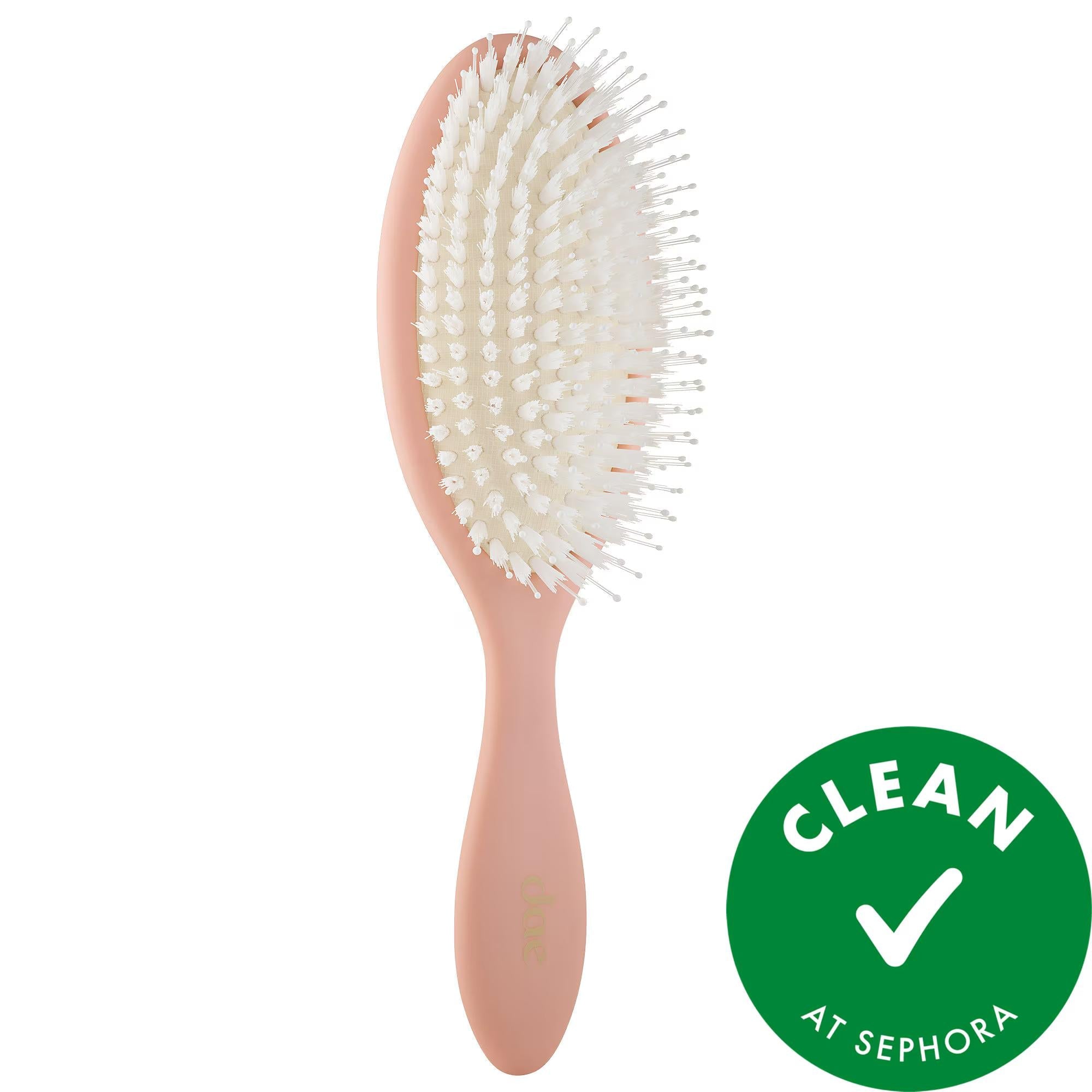 Vegan Detangle + Style Brush: Cruelty-Free Hair Brush for Detangling, Smoothing, Styles All Hair Types - Stimulates Scalp & Promotes Growth