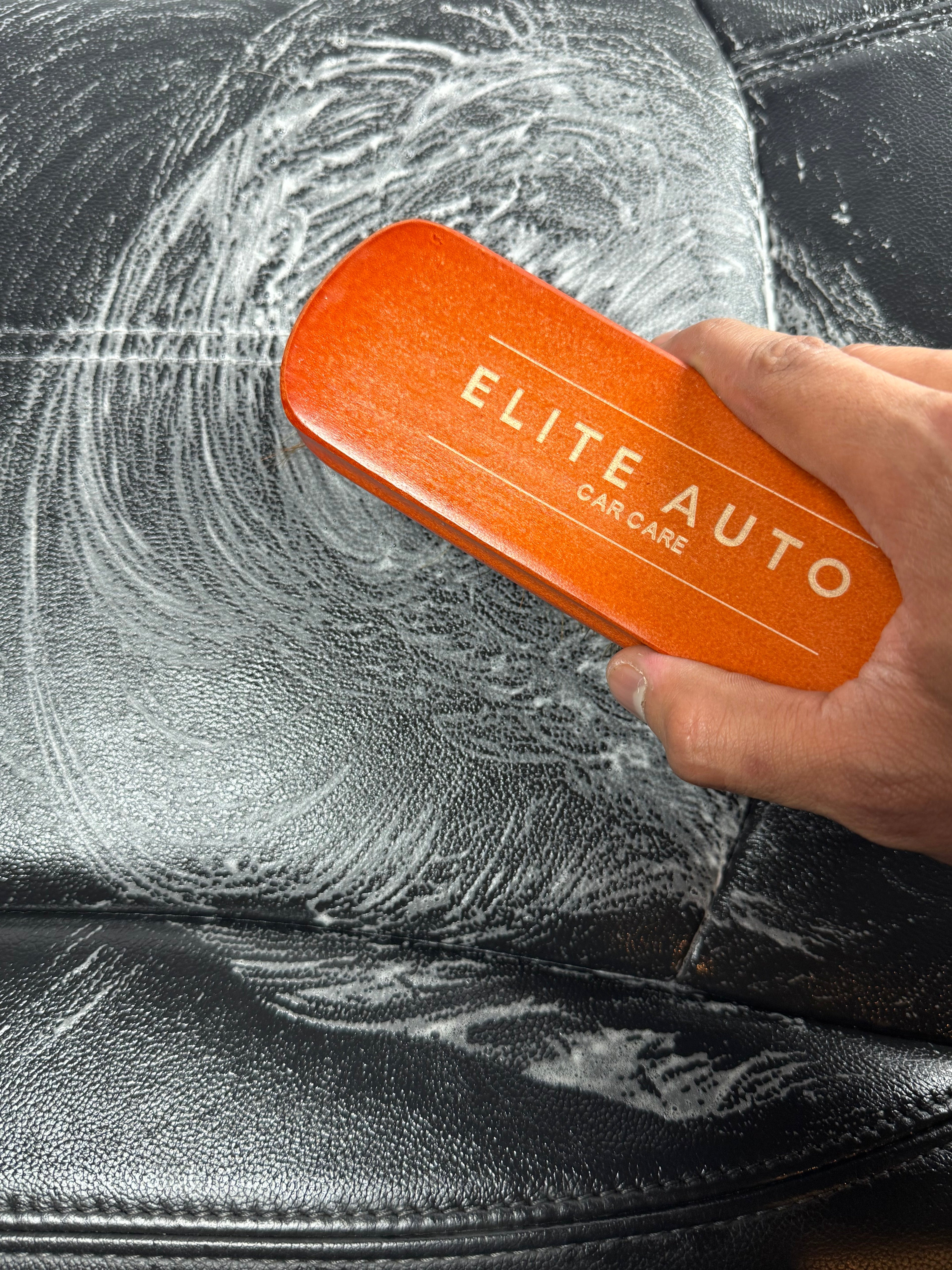 ELITE AUTO Leather Cleaning Brush – ELITE AUTO Car Care, view 5
