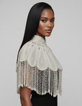 L'Jai Amor Pearl Halo Cape — main product shot