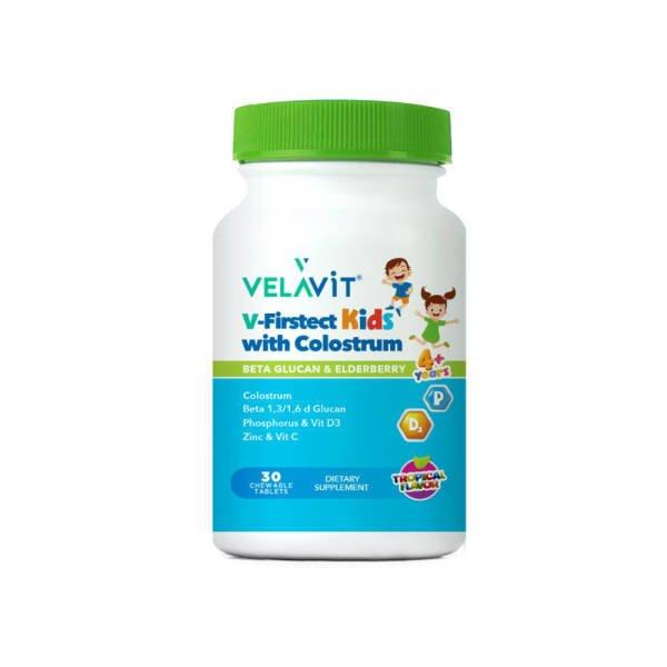 Velavit V-Firstect Kids with Colostrum 30 Tablets