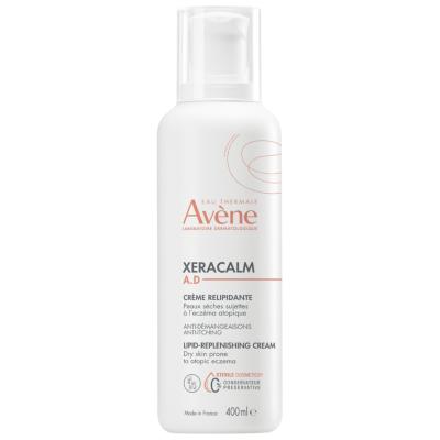 Avene Xeracalm A.D Cream 400ml - Soothing Moisturizer for Dry, Itchy Skin - Fragrance-Free Skincare