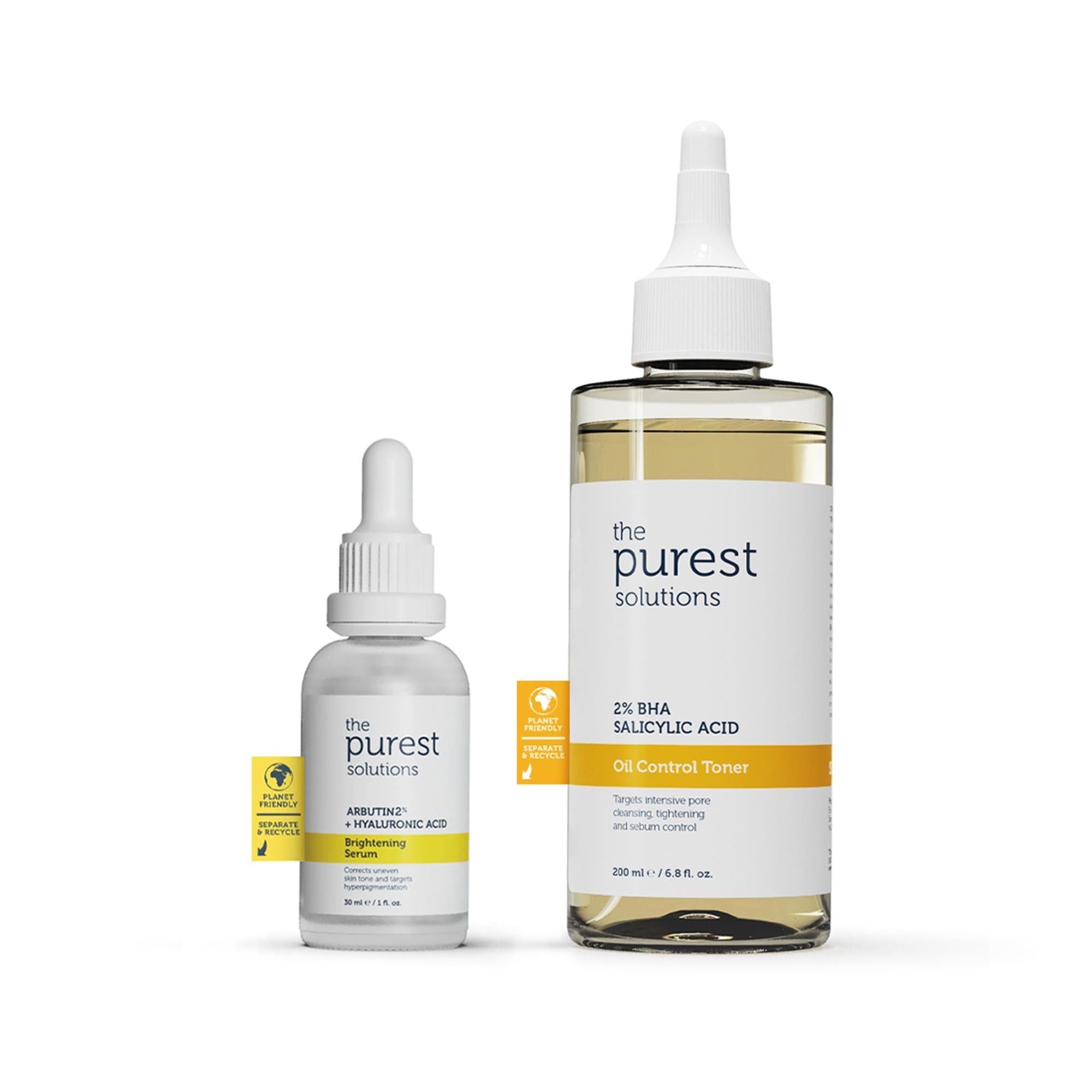 The Purest Solutions Skincare Set - Prevents Spots & Blackheads, Clearer Skin, Acne Prevention & Reduction