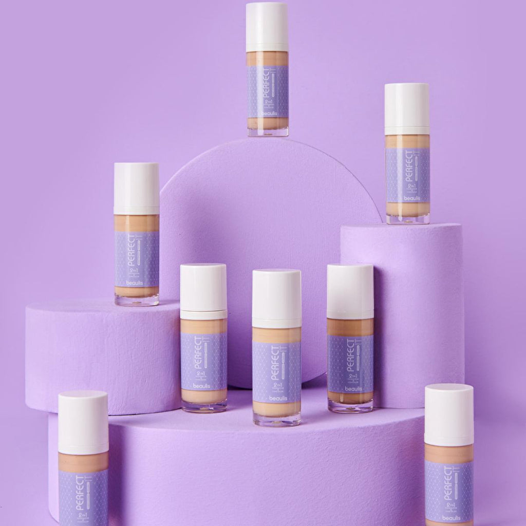 Beaulis 2 in 1 Foundation & Concealer - Long Lasting Matte Finish Makeup for Daily Use