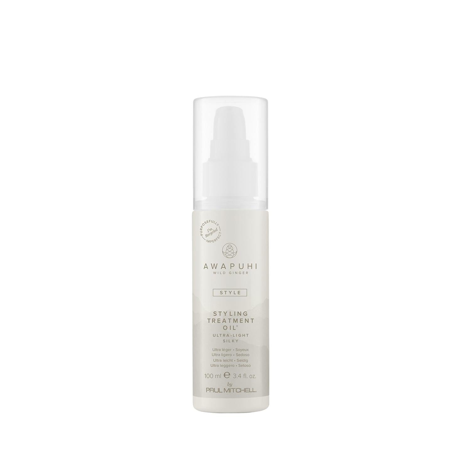 Paul Mitchell Awapuhi Wild Ginger Hair Styling Treatment Oil - Nourishing, 100ml