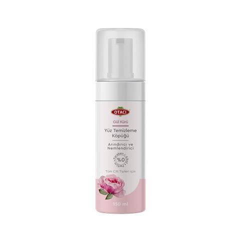 Otacı Rose Extract Facial Cleansing Foam 150ml - Gentle Cleanser | Vegan